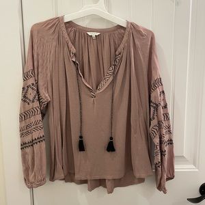 Lucky Brand peasant top